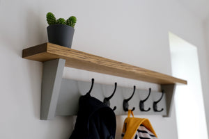 Light Grey Coat Rack